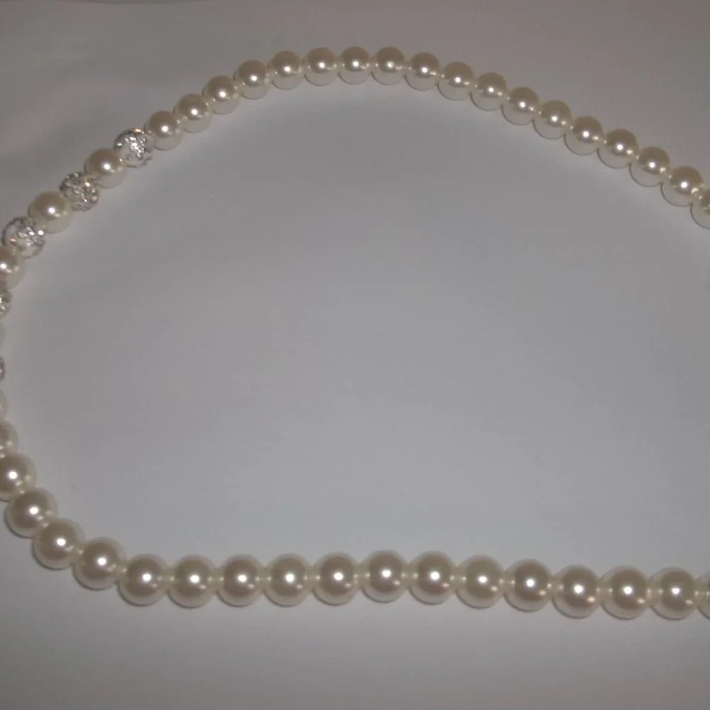 Pre-owned Missing Some Stones, Necklace, Pearl Necklace, Cream Necklace, 7872 - Picture 3 of 6